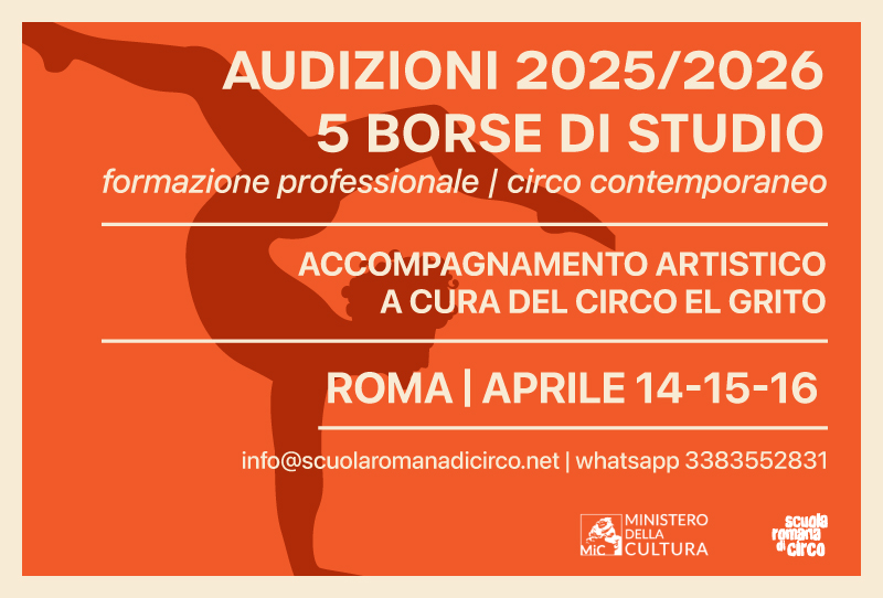 Borse di Studio - Scuola Romana di Circo